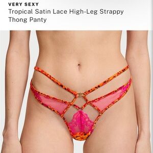 Victoria's Secret tropical thong. 2 panties.